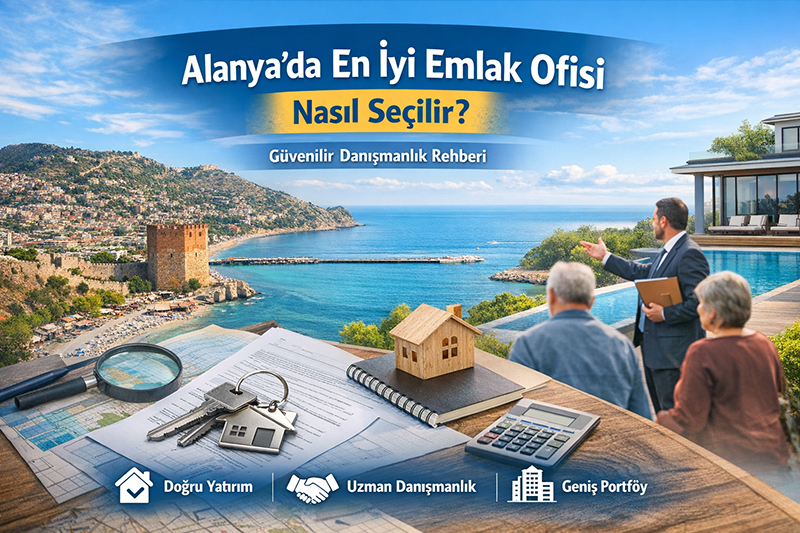 Wie wählt man das beste Immobilienbüro in Alanya aus? Leitfaden für vertrauenswürdige Beratung